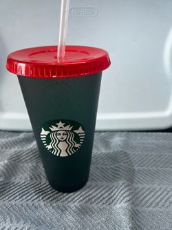Starbucks Reusable Cold Cup with Lid and Straw