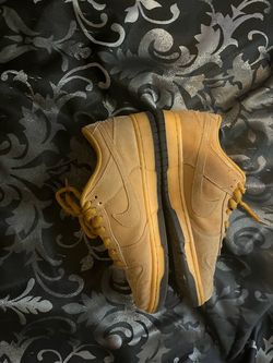 Nike Dunk Low Wheat Nubuck Sneakers