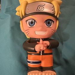 Naruto Shippuden: Naruto Uzumaki Molded Figure Coin/Piggy Bank NEW
