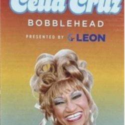 Celia Cruz Miami Marlins Bobblehead