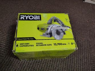 Ryobi hand held tile saw