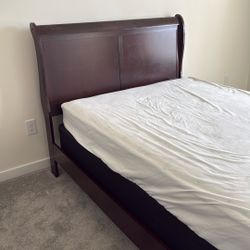 Full Size Sleigh Beds With Mattress