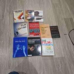 Collection 10 Filmmaking Books