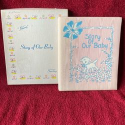 Vintage Sanitoy Baby Record Book
