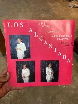 Los ALCANTARA LP Latin pop vinyl record la negra tomasa