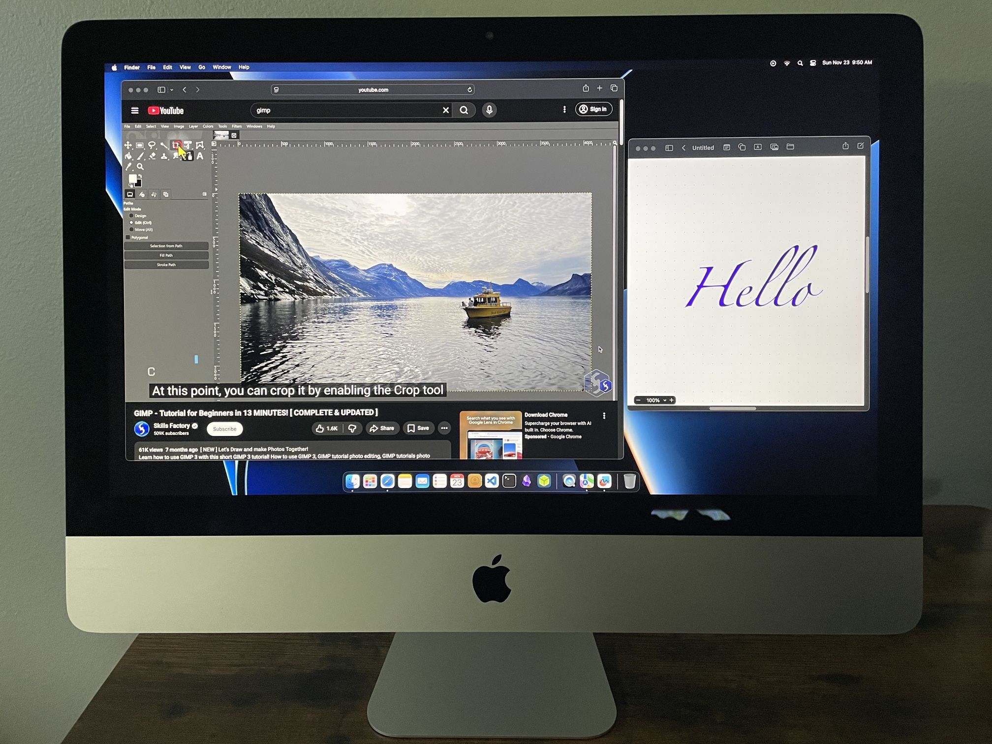 2017 Apple iMac 21.5” 4K Retina Display - Very clean