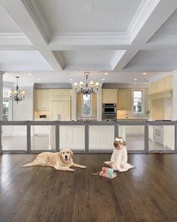 Extra Wide Baby Gate Playpen with Heat-Resistant Mesh