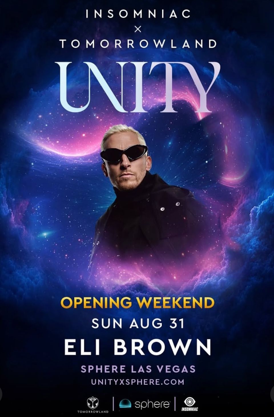 Insomniac & Tomorrowland Unity At The Sphere 8/31