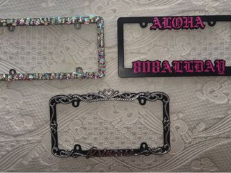 License plate frames