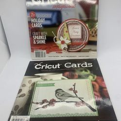 2 Cricut Christmas Cards Magazines Scrapbooking