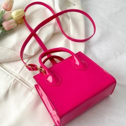 New Mini Double Handle Square Bag