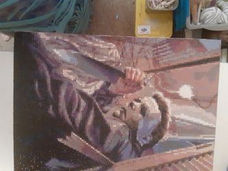 Michael Myers Diamond Paint