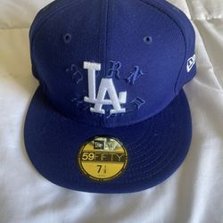 born x raised la fitted hat