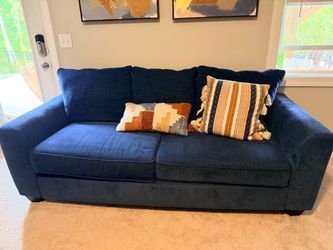 Blue Sofa Bed Queen