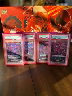 One Piece 2nd Anniversary Set EN PSA 10s (non sequential)