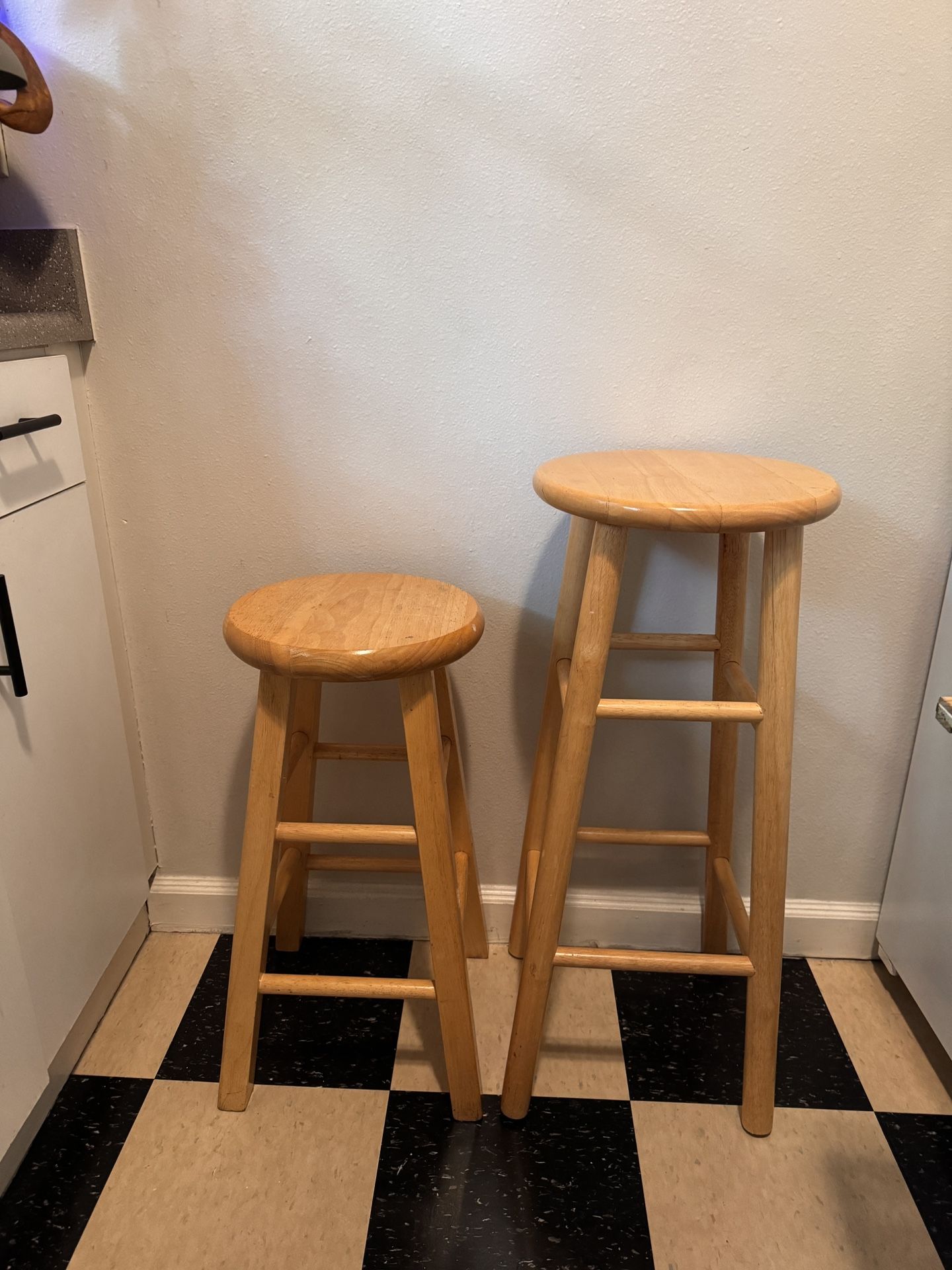 Stools Of Varying Height