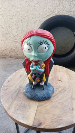 Nightmare Before Christmas SALLY Figural Molded Coin Piggy Bank