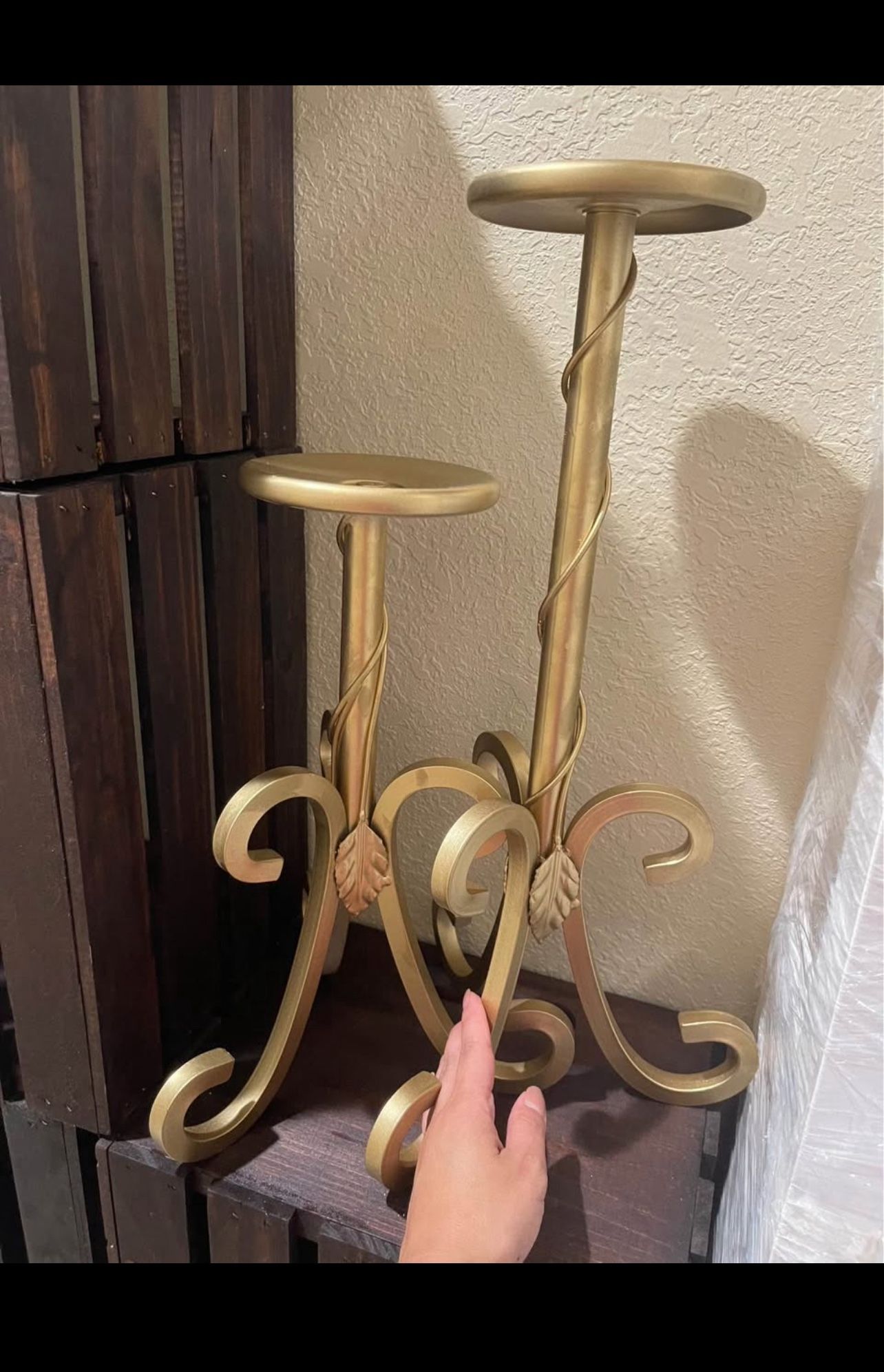 Candle holder over 2ft Tall