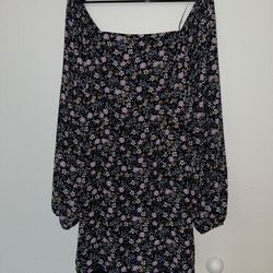 Flowy Floral, Above The Knee, Dress