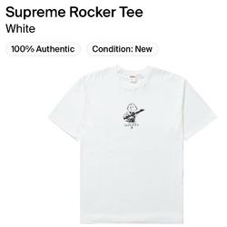 Supreme Rocker Tee
White Size Large
