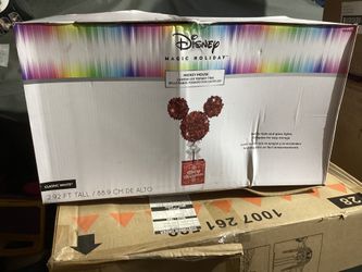 Christmas Disney Mickey Topiary Tree