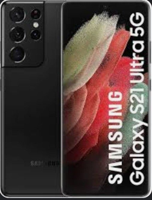 Samsung Galaxy S21 Ultra 5G w/case