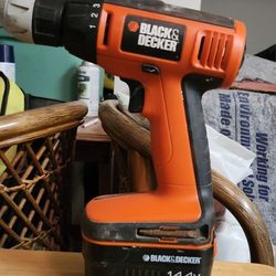 Black and Decker Cordless Drill 