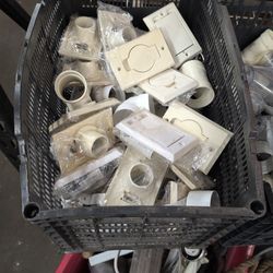 FREE:Central Vacuum System Parts, NOS.