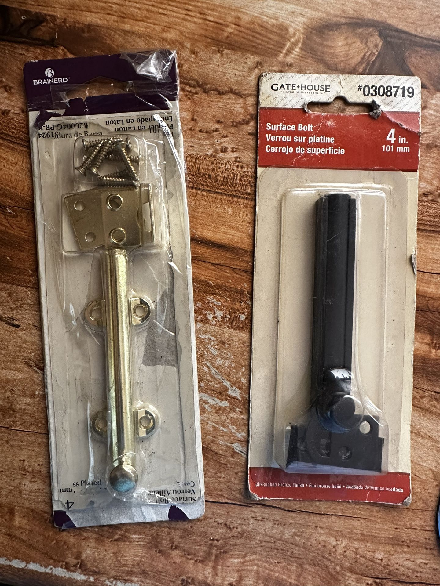 Surface Bolt Verrou 4” In