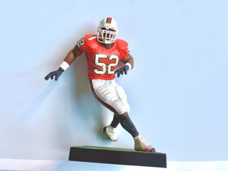 MCFARLANE NCAA COLLEGE MIAMI HURRICANES RAY LEWIS #52