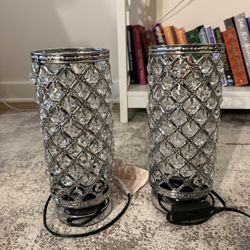 MOVING SALE: Crystal lamps 