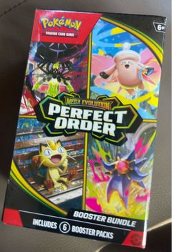 Pokemon Mega Evolution Perfect Order Booster Bundle