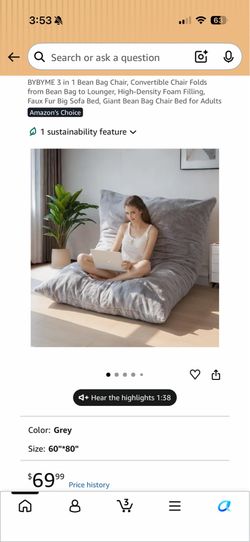 Bean bag chair