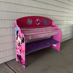 Minnie Mouse Kids Storage Shelf