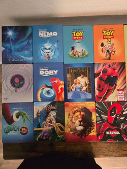 Make an offer, Disney Pixar Movie Steelbook Blu-ray