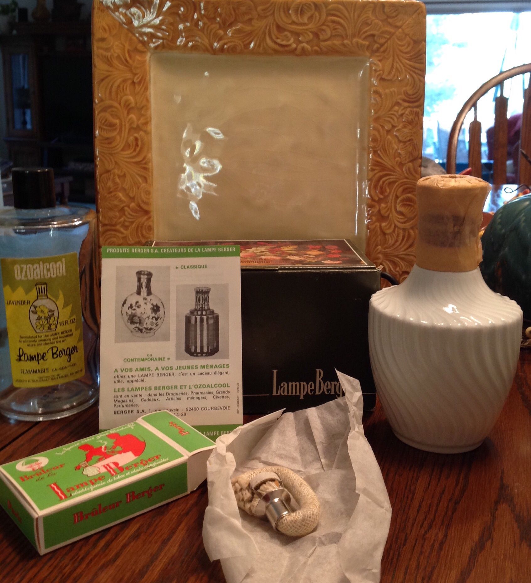 Vintage Lampe Berger