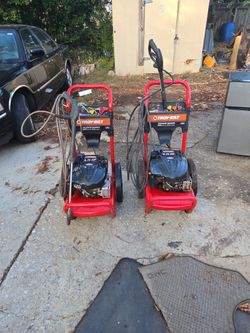 2each Troybuilt  Pressure Washers 2550 MaxPsi 2.3maxGpm