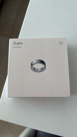 Oura Ring 4 Silver Size 10