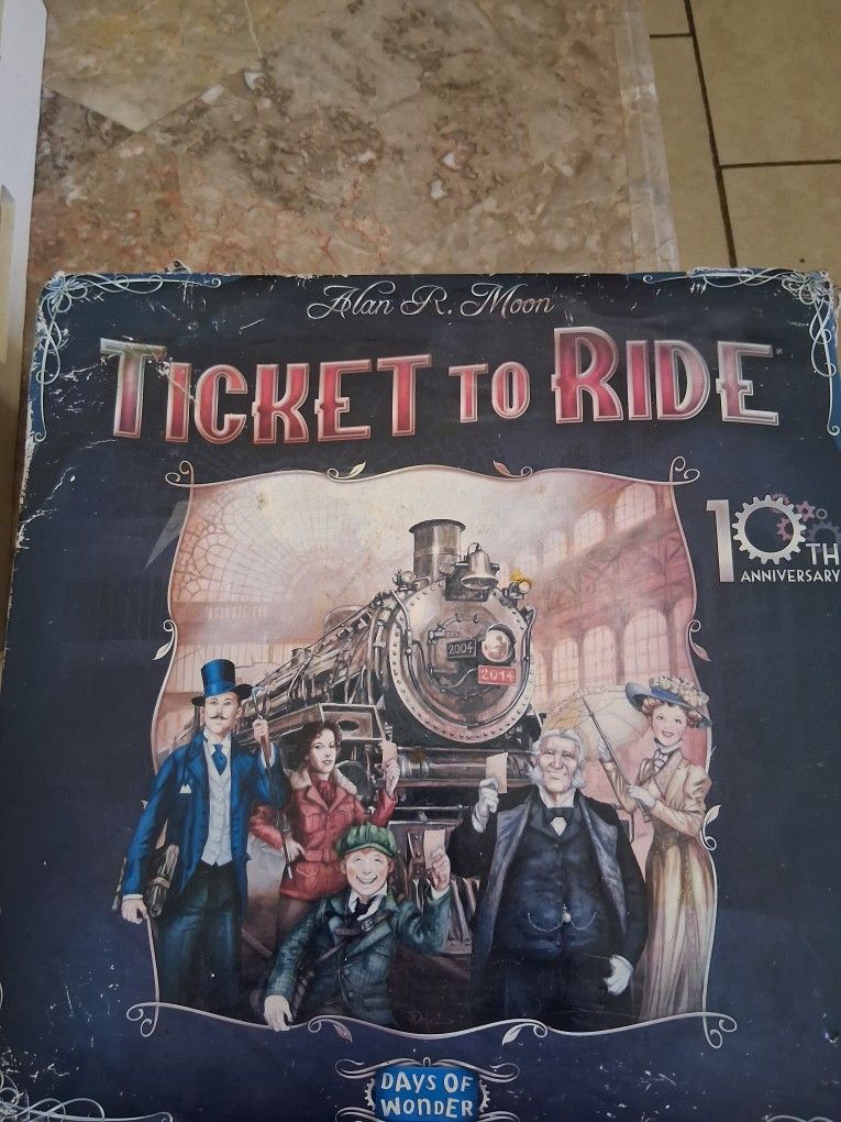 Juego De Mesa, Aventureros Al Tren, Esta Nuevo 