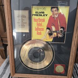 Elvis Gold Plated Heartbreak Hotel 