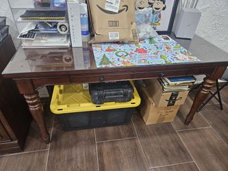 Beautiful Wood Writing Desk