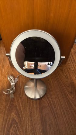 Conair double sided magnified make up mirror