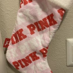 Victoria’s Secret Pink Christmas Stocking Boot 