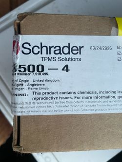 Schrader TPMS sensors