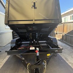 New SCISSOR LIFT Hydraulic Dump Trailer 🥇