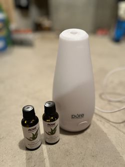 Pure Diffuser & 2 Bottles Eucalyptus Oil
