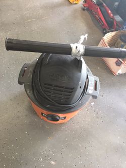 Ridgid shop vac