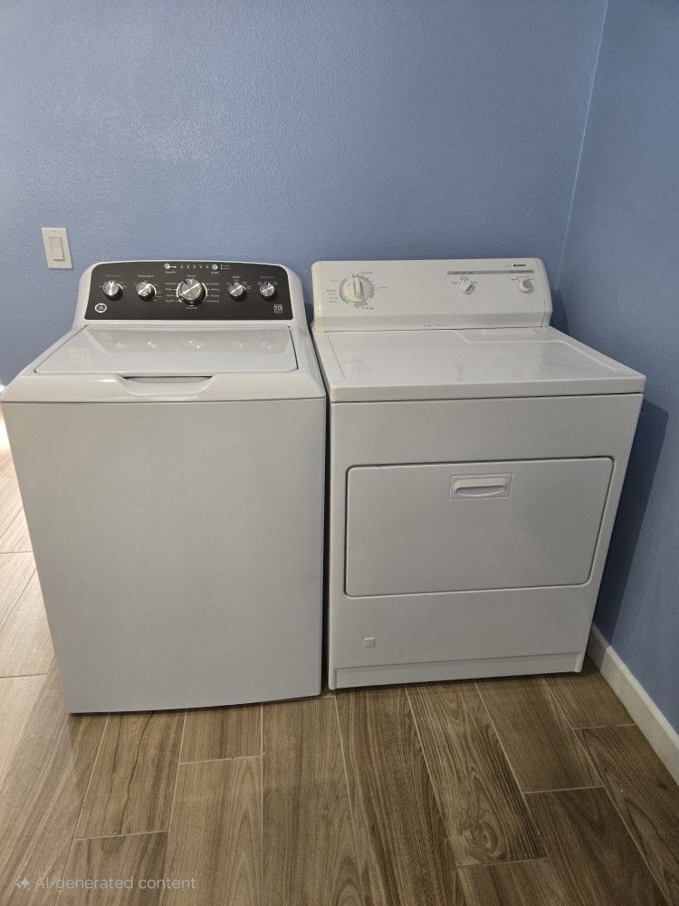 GE Washer and Kenmore Gas Dryer 🧺⚙️✨