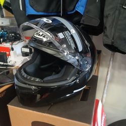 Motorcycle Glass Black Full Face Helmet HJC Brand ,New In A Box Available In Different Sizes