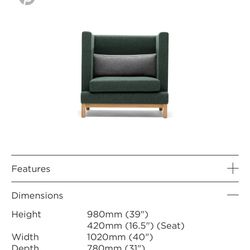 High Back Amchair/ sofa/ office chair. $300 